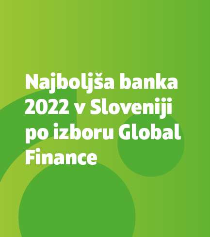 SKB banka prejemnica priznanja »Najboljša banka 2022 v Sloveniji«