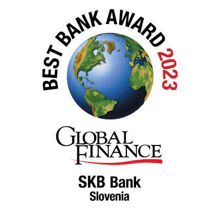 Revija Global Finance SKB banko nagradila s priznanjem »Najboljša banka 2023 v Sloveniji«